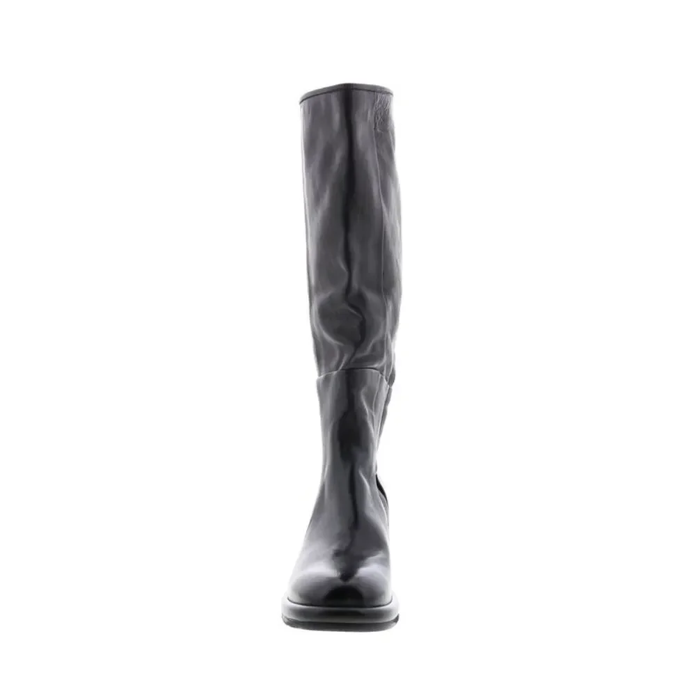 A.S.98 Womens Lynton Black Leather Boots size 7 - Picture 3 of 7